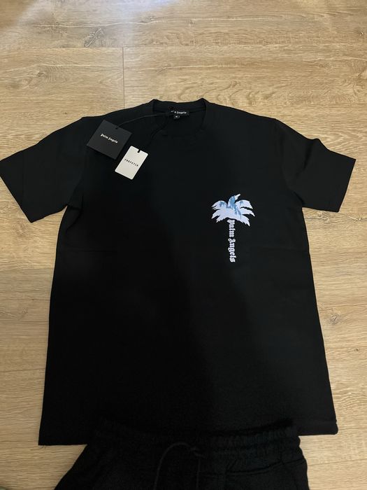 Compleu/Trening de vara Palm Angels negru