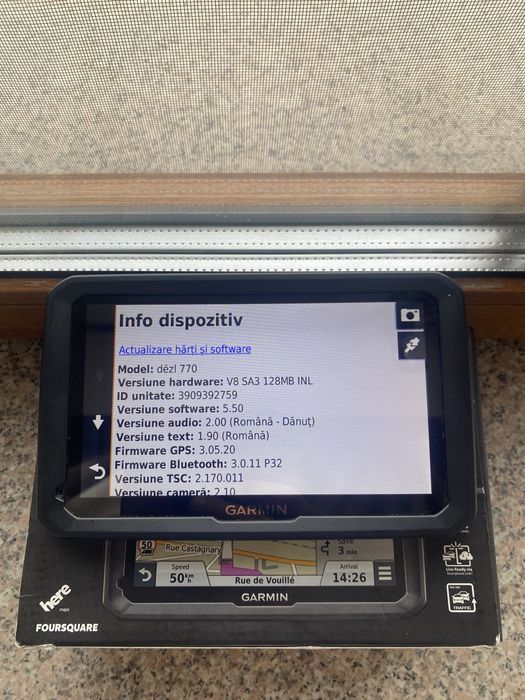 Gps Garmin 770 dezl Tir- Camion -Autoturism Harti full Europa