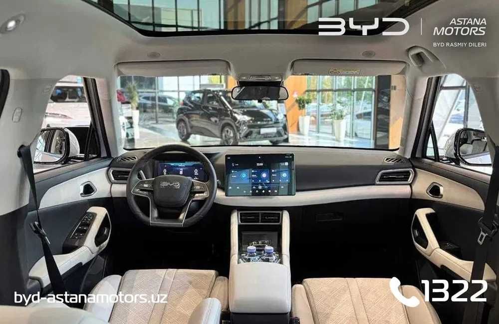 BYD YUAN EV Официальный дилер Астана Моторс Юнусабад