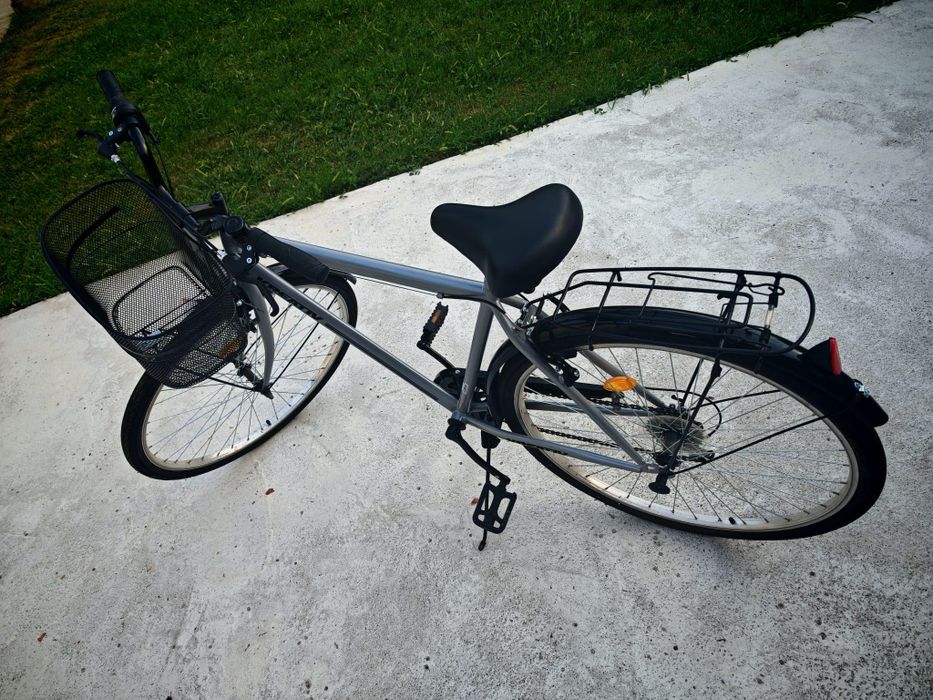 Bicicleta barbati, City, Kreativ K2813, 28 inch, frane V-brake, cu por