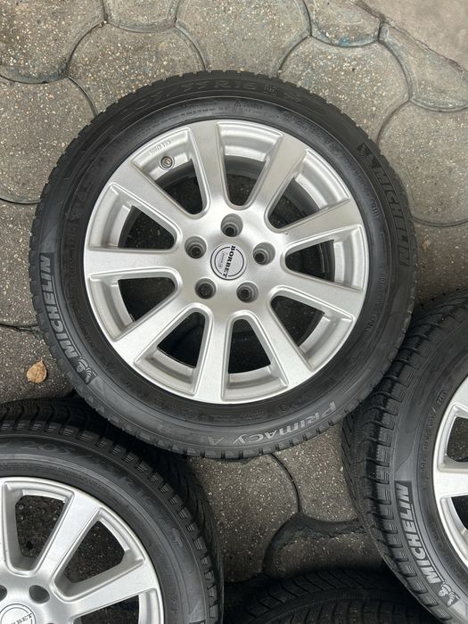 Jante aliaj 5x112mm, anvelope iarna 205/55 R16, VW, Audi, Seat, SKoda, Mercedes