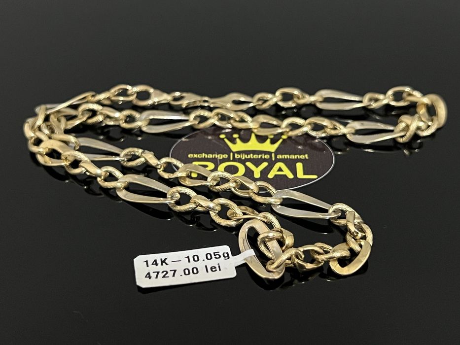 Bijuteria Royal CB : Lant aur 14K 585  10,05 gr