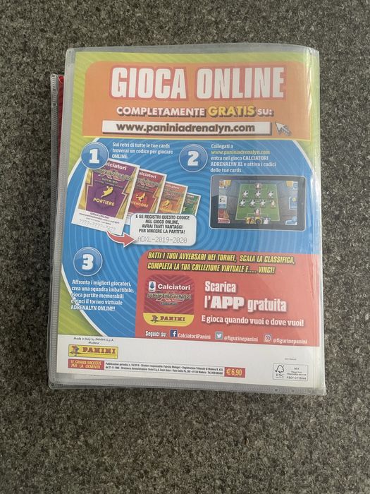 Album Panini Calciatori Adrenalyn 2019-20 Serie A