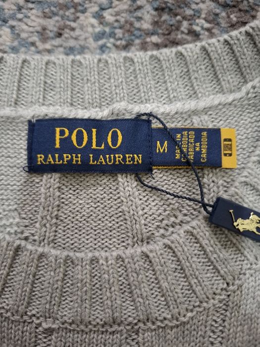 Pulover Polo Ralph Lauren gri