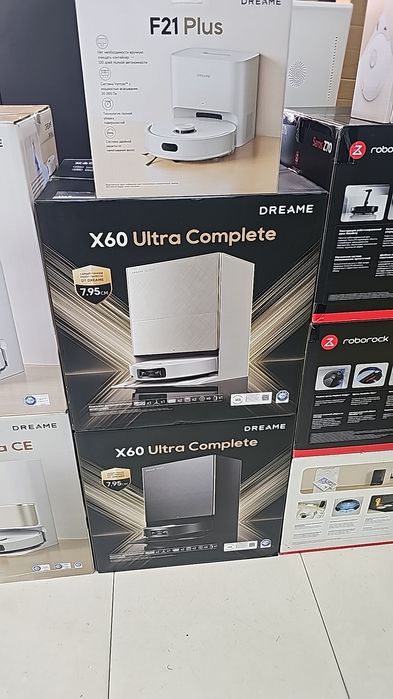 Премиум Робот Пылесос Dreame X60 Ultra Complete От официального дилера