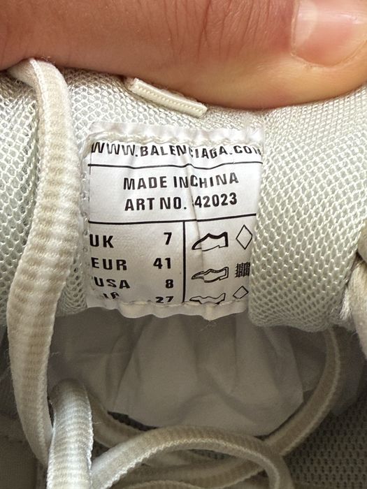 Balenciaga Track 3.0 41 Full White