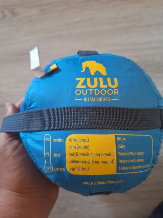 Sac de dormit Zulu Ultralight 900 185cm