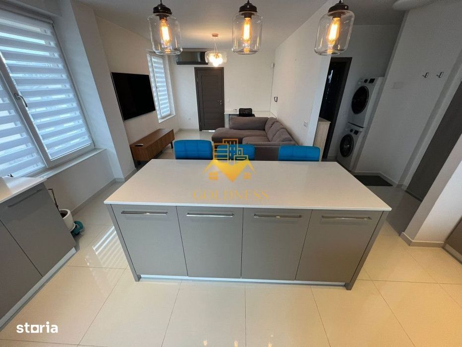 2 camere open space, modern mobilat, parcare subterana,AC,Pet Friendly — fotografia 3