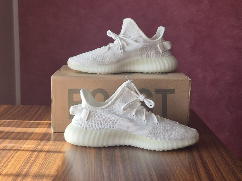 #STOCK NOU#Adidas Yeezy 350 V2 Bone - noi