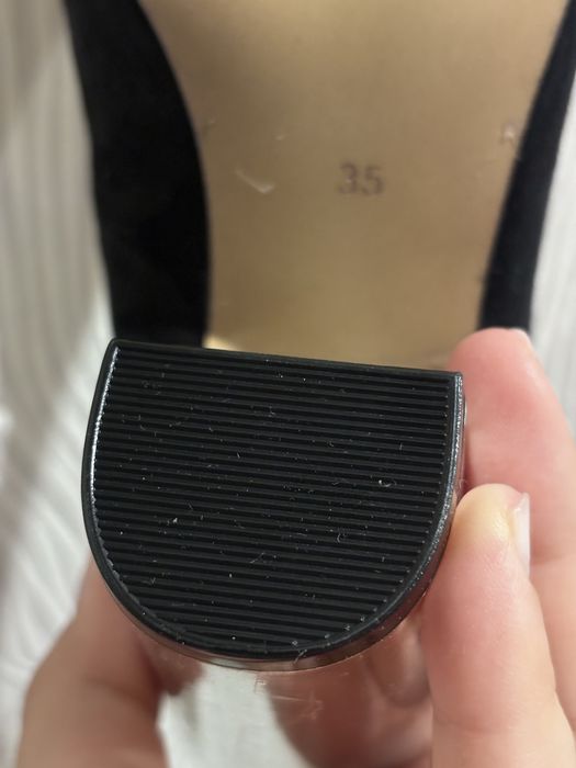 Туфли замшевые