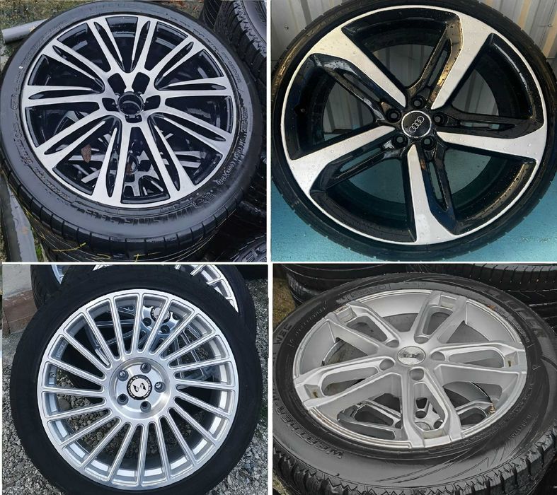 4x Seturi Roti Audi 20" Parallel 10 spite + 21" Performance Blade Bi Color Diamond Cut/Black + 20" ETA BETA Venti-R + 20" ABT 0803 Vand Schimb cu auto