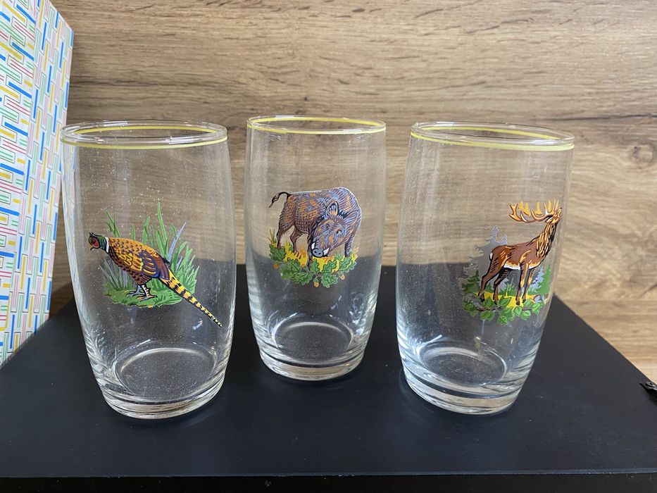 Стъклени чаши в кутия -1980 гд