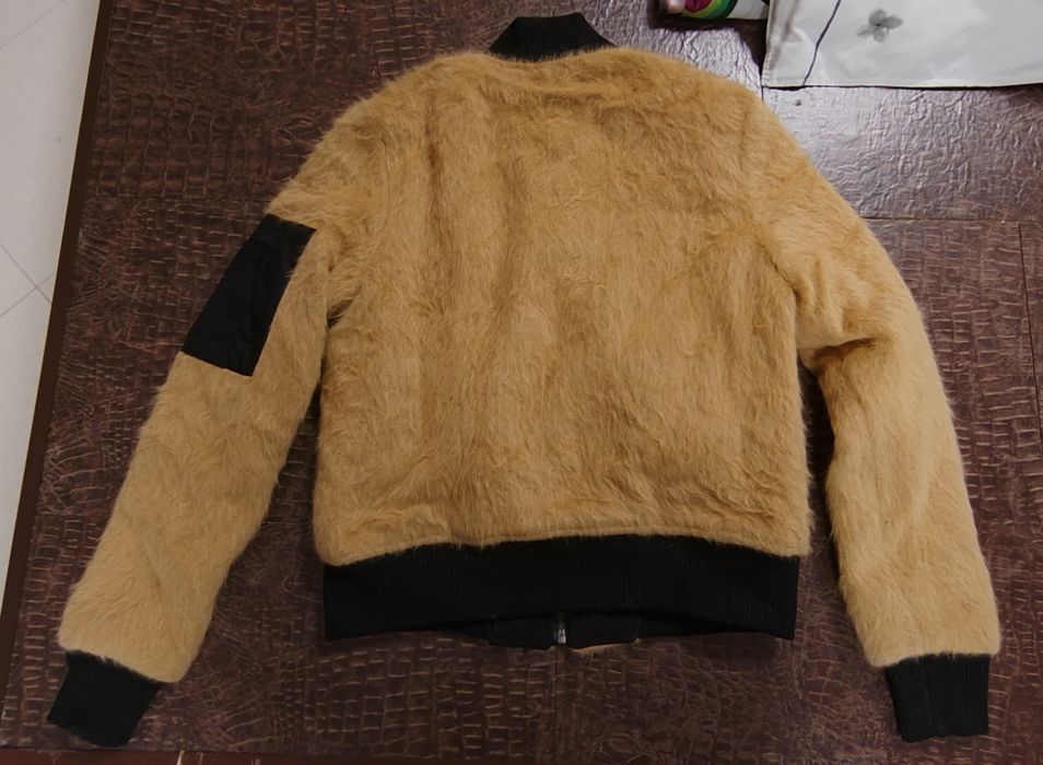 Geaca Original Bomber, impermeabila, din lana naturala, masura S și M