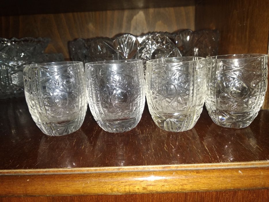 Хрустальные рюмки, фужеры СССР