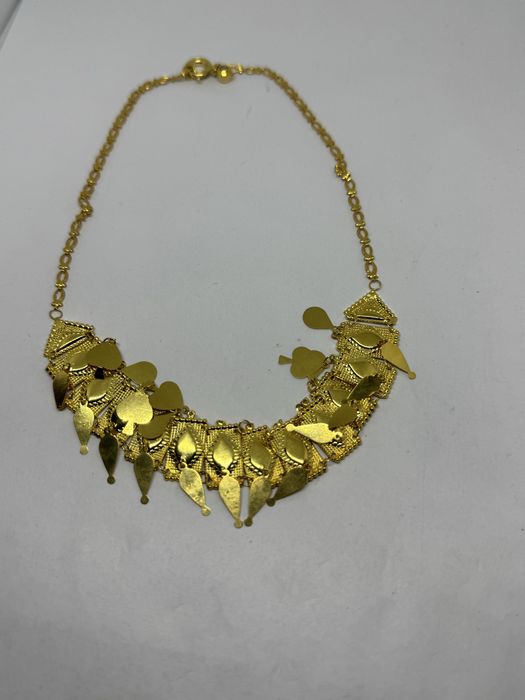 златен дамски синджир колие 7.8гр 14к 585