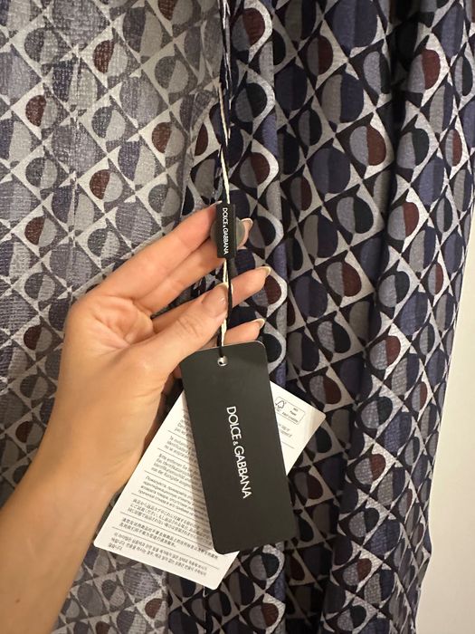 Копринена риза DOLCE & GABBANA