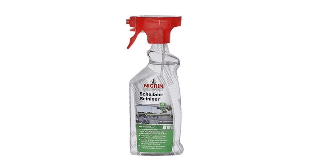Solutie de curatat geamuri Nigrin 500 ml, cu solvent de nicotina