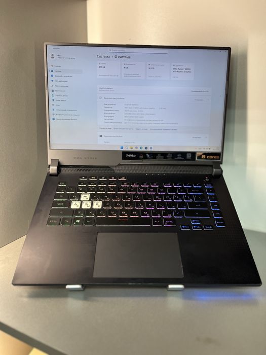 Rog Strix Ryzen 74800H/16/rtx3050/512