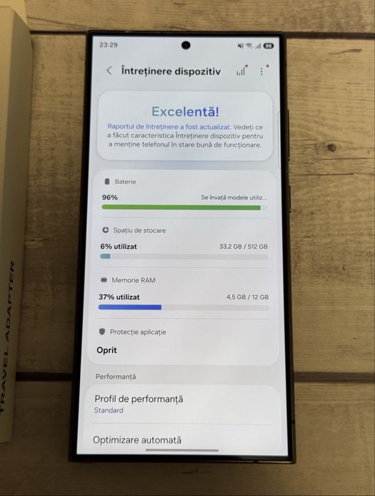 Samsung Galaxy S24 Ultra 512GB / 12GB RAM Titanium Black – Stare foarte bună