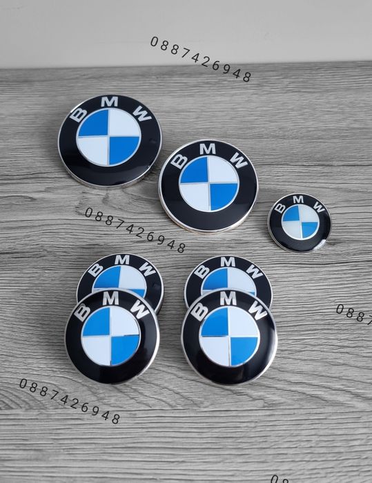 Бмв капачки за джанти емблеми волани бъбреци  Bmw E60 E46 E90 F10 F30