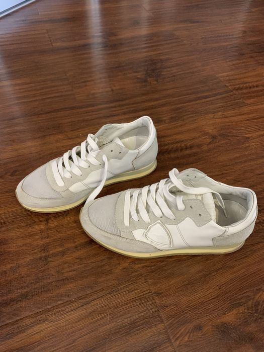 Кроссовки Philippe Model, кожа, 38р