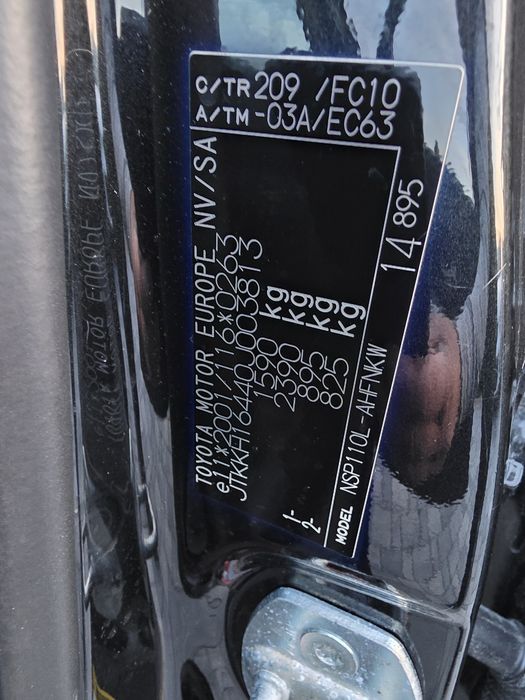 TOYOTA URBAN CRUISE AN 2011 MOTOR 1,4 benzina Registru facut la mașina  posibilitatea rate