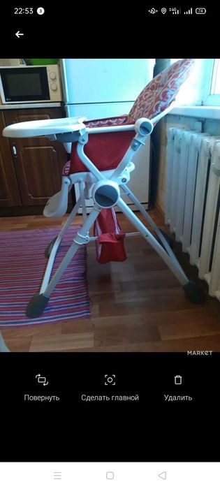 Срочно продам "Chicco" детская столь кормящих
