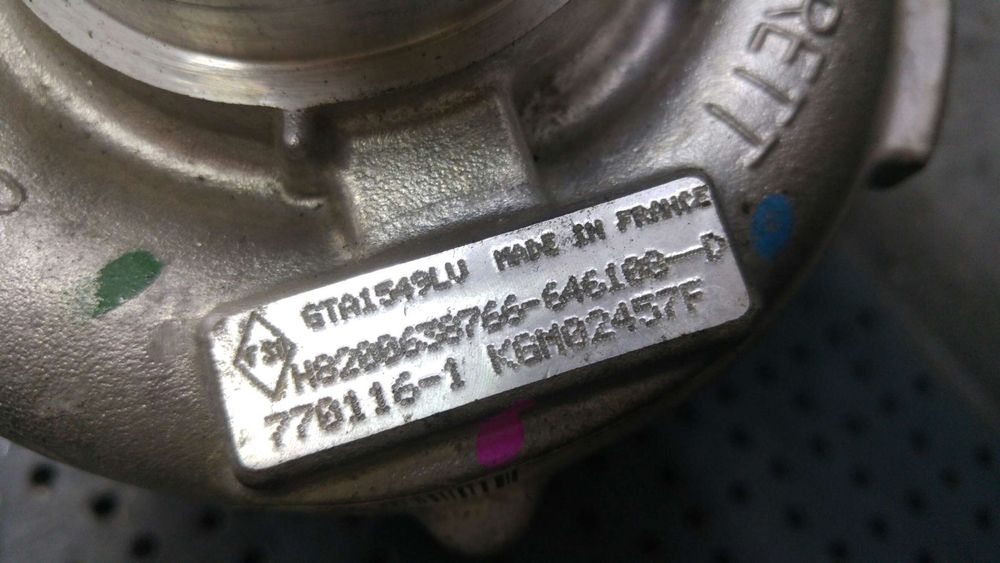 Turbina 2.0 dci renault laguna 3 h8200638766 7701161