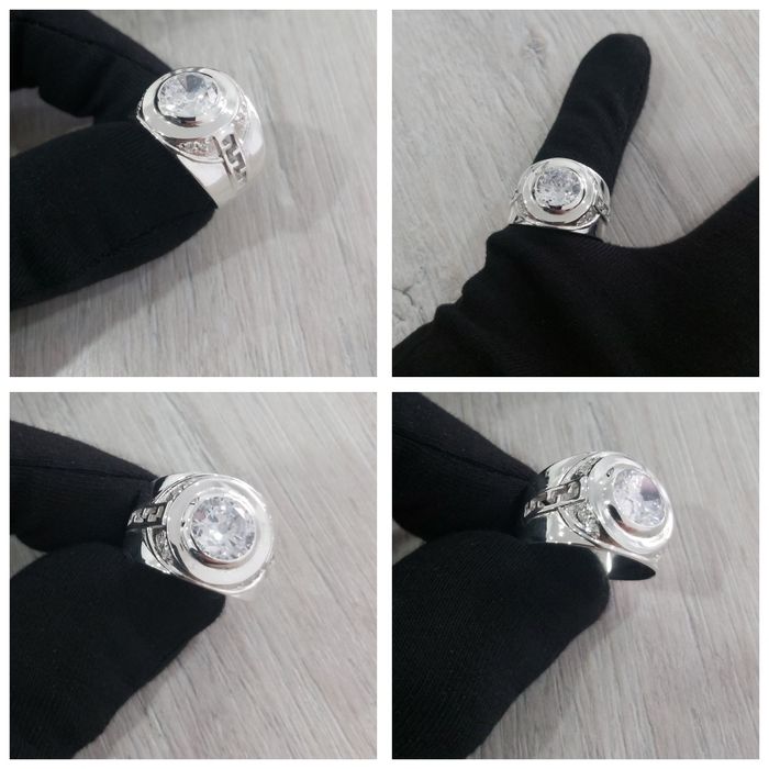 Кумуш узук мужской проба кольцо серебро новый