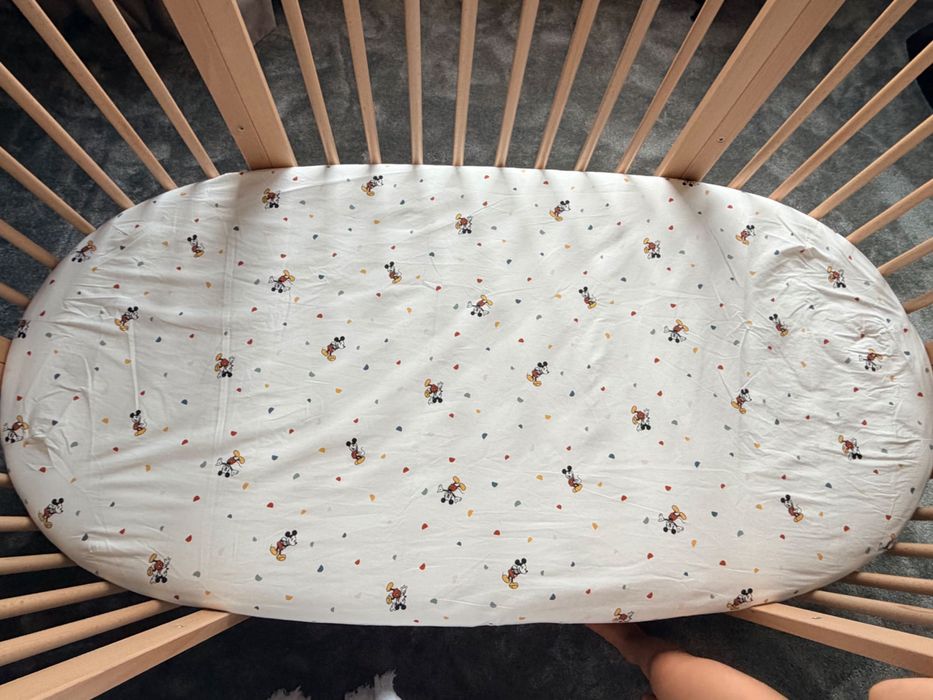 Stokke Sleepi Natural, set complet cu saltea și accesorii