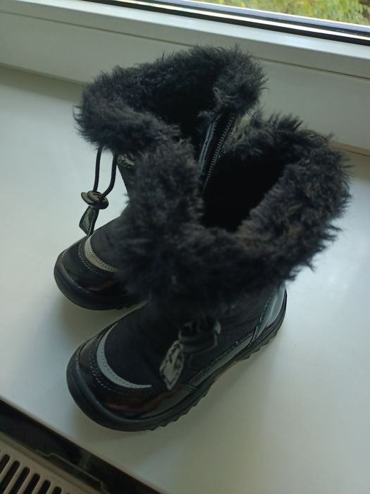 Ghete marime 21 îmblănite lasocki kids piele