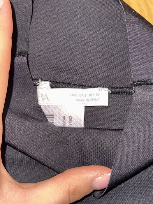 ZARA черен втален топ