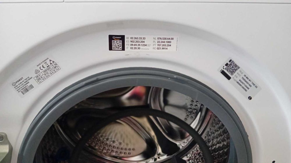 Пералня Indesit IM 864 MY TIME EE – 8 кг, 1400 об./мин., енергиен клас A