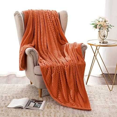 MIULEE пухкаво одеяло 150x200см Orange Red