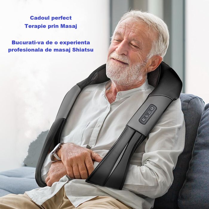 Aparat Profesional pentru Masaj RELAXO, Intensitate Reglabila, Black