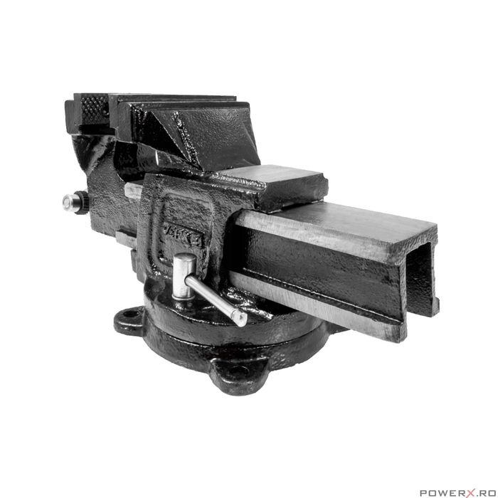 Menghina rotativa turnata, 125 mm, de banc, cu nicovala, Premium Line,