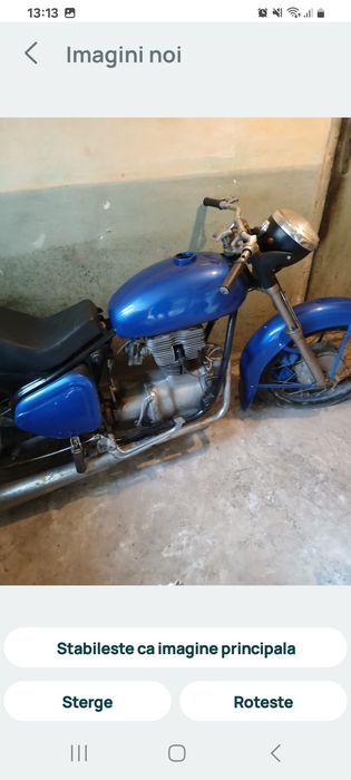 Motocicletă de colecție Simson AWO 425 Sport – 250 cm³ – Proiect retro