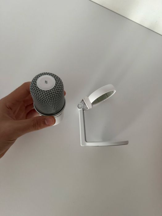 Microfon Gaming HyperX SoloCast, USB, alb