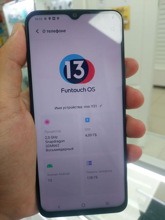 Виво Y31 128гб продам