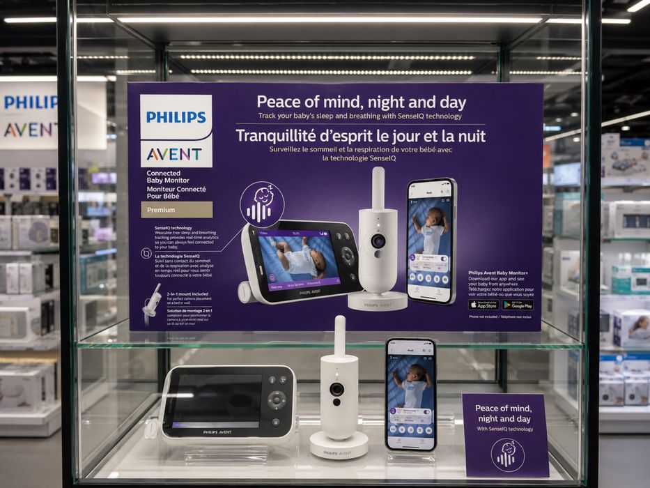 Видеоняня Радионяня Philips Avent Scd 973-37 Премиум Подключение+Wifi