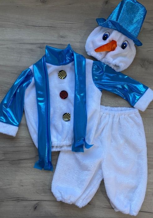 Костюм снеговика, размер 110