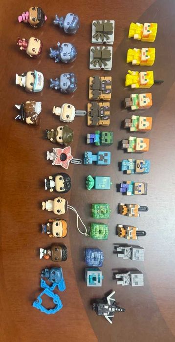 Продаются оригинальные фигурки Kinder Joy из серий ОСД и Minecraft.