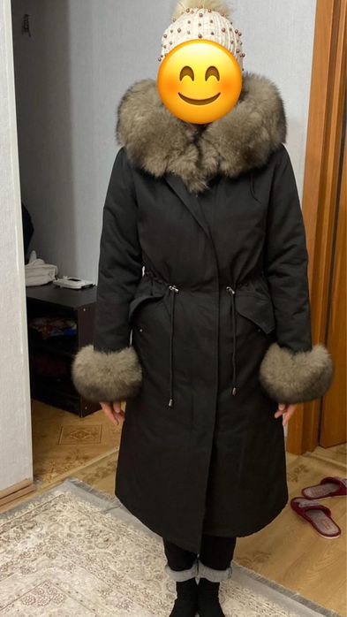 Почти новая парка