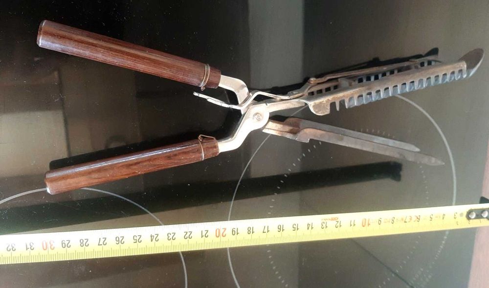 Старинна маша - Маша с вълни, Антикварен, колекционерски бръснач