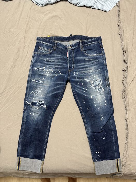 Продавам мъжки дънки Dsquared2 52 XL