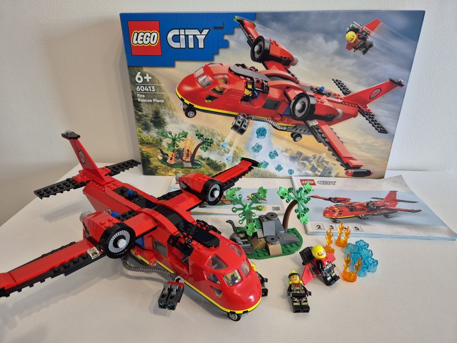 Lego City 60413 Avion Pompieri