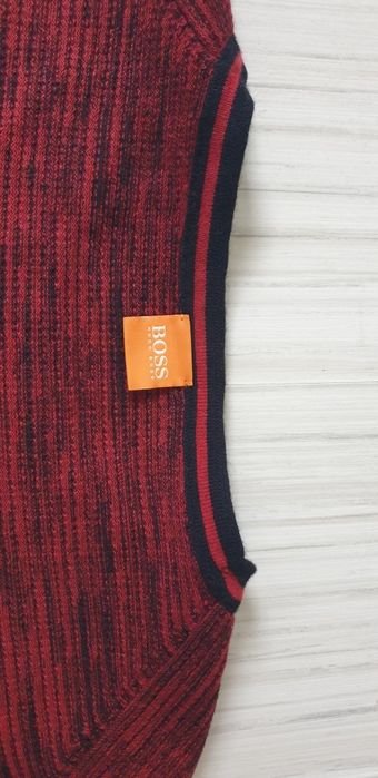 Hugo Boss  Cotton / Knit Mens Size L НОВО! ОРИГИНАЛ! Мъжки Пуловер!