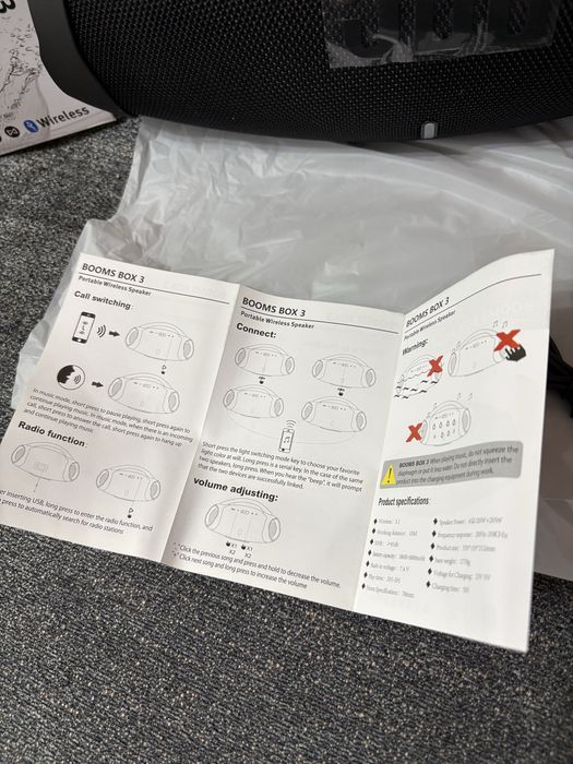 Boxă portabilă JBL Boombox 3