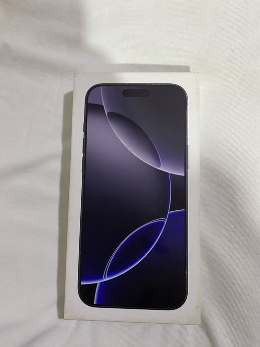 Iphone 16 max black Titanium