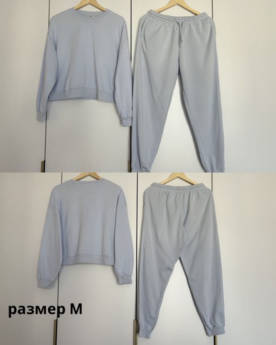 Спортни комплекти в пастелни цветове (размери M/L) – H&M